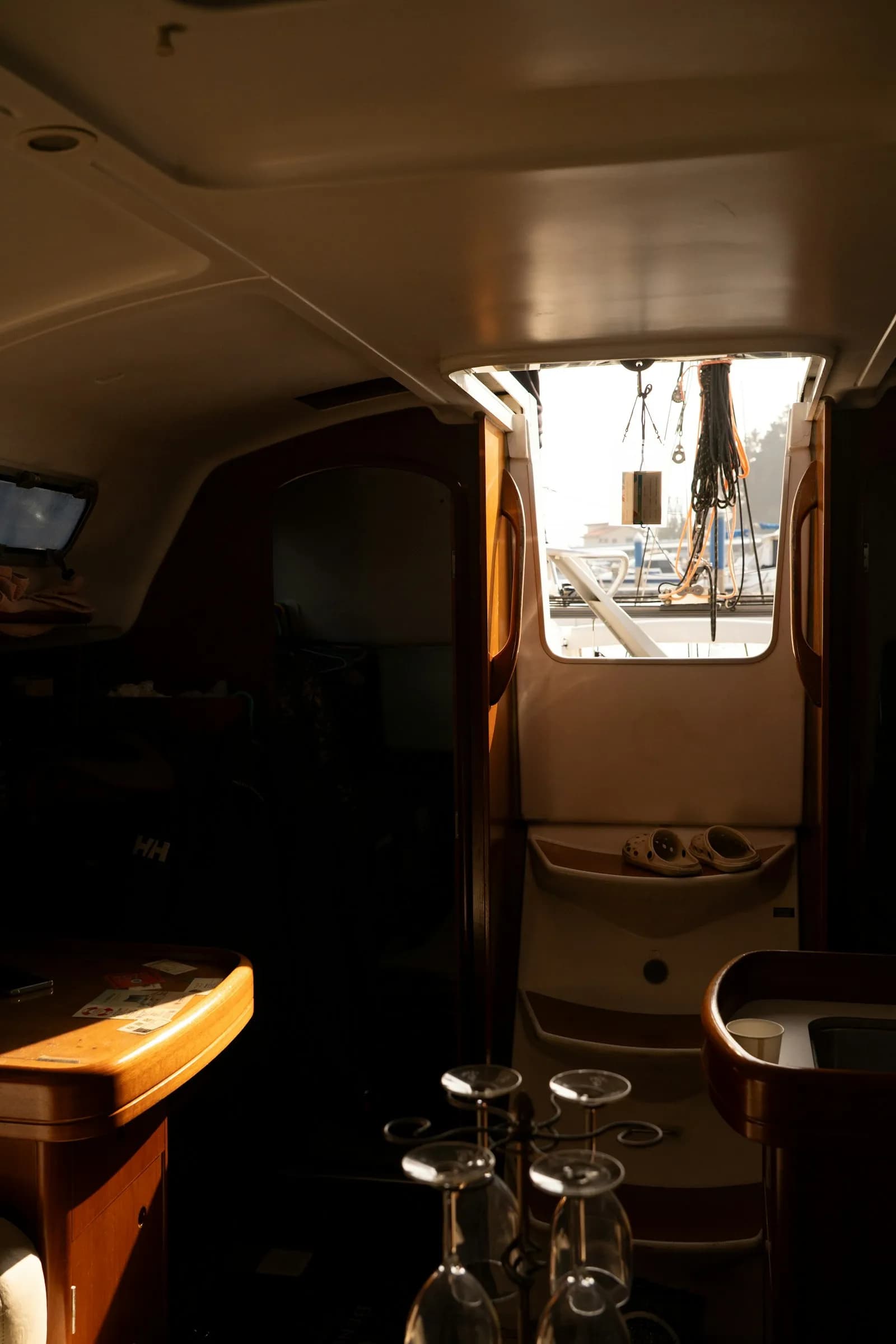 Timberwood marine interior